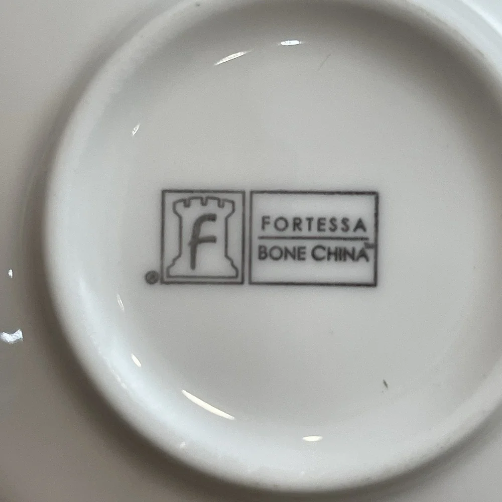 New Set of 6 Fortessa Bone China White Bowls Premium Tableware In Original Box